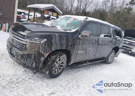 2022 Chevrolet Suburban 4Wd Lt из США, поврежденный, VIN 1GNSKCKD2NR338630